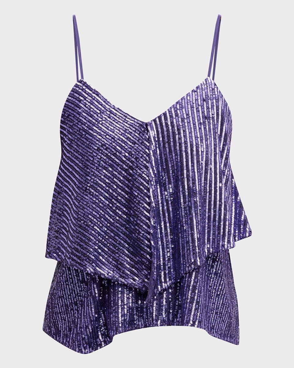 Tosato Paillette-Embellished Top
